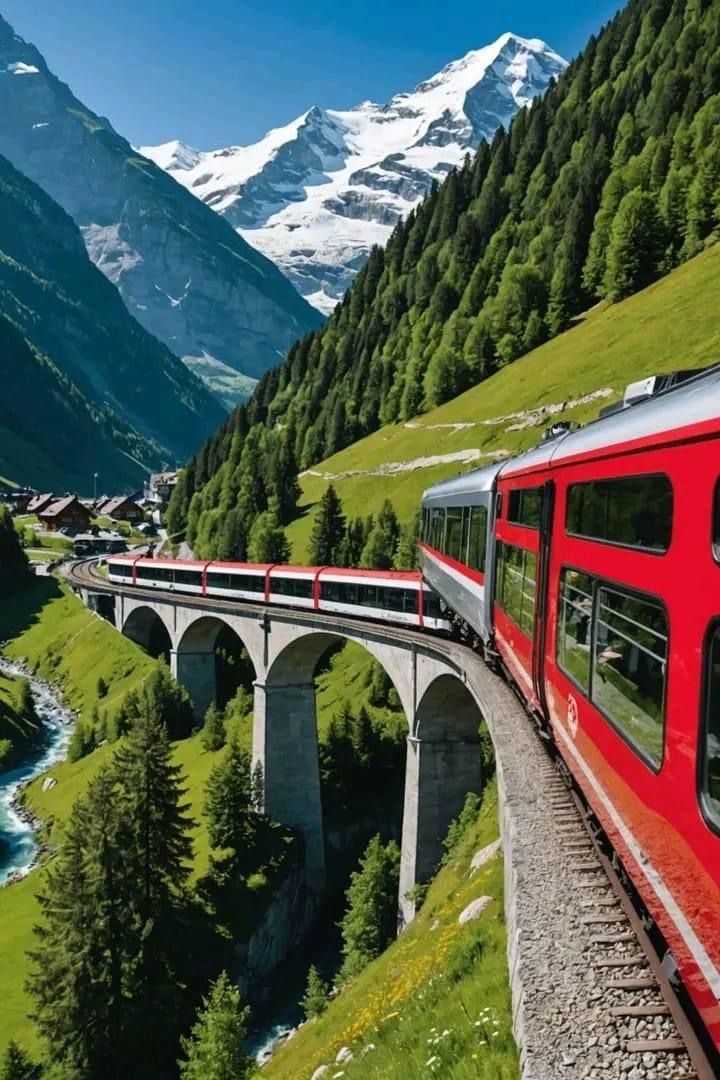 Train Ride to Zurich - Image 1
